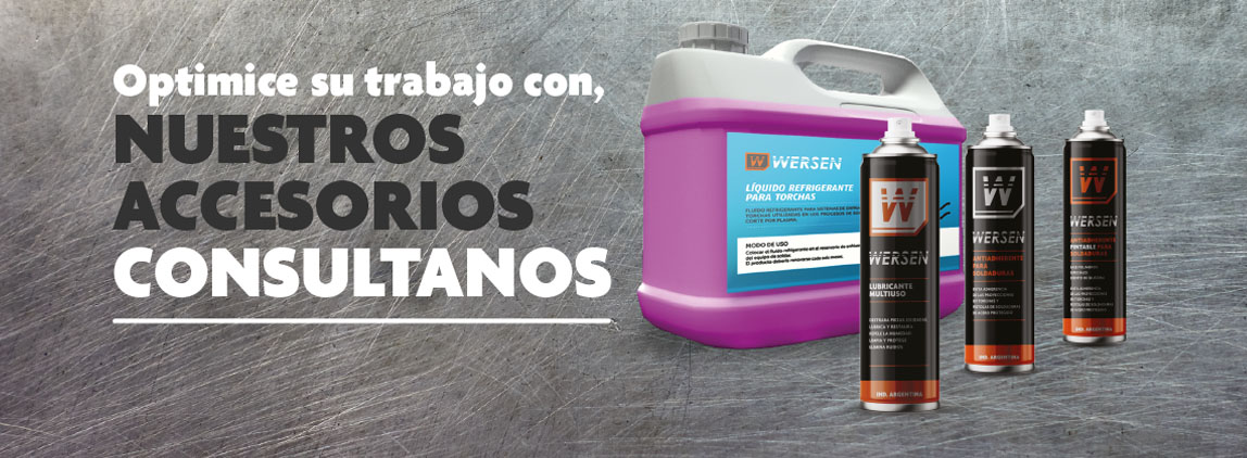 Cortadora de plasma de Wersen - Consumibles para Plasma